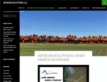 Tablet Screenshot of airbosssolutions.com